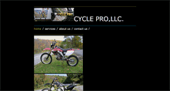 Desktop Screenshot of cycleproracing.net